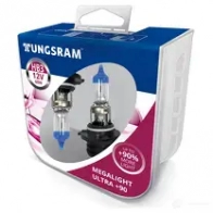 Лампа галогеновая HB3 MEGALIGHT ULTRA +90% 60 Вт 12 В TUNGSRAM 1439691669 MF F3Z 9005XUB2