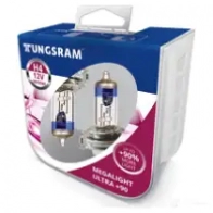 Лампа галогеновая H4 MEGALIGHT ULTRA +90% 60/55 Вт 12 В TUNGSRAM 50440SXUB2 1439691550 KOV XRH