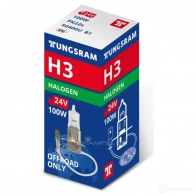 Лампа галогеновая H3 100 Вт 24 В TUNGSRAM 1439693305 I JZRF5 50400UB1