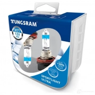 Лампа галогеновая H11 SPORTLIGHT ULTRA 55 Вт 12 В TUNGSRAM 1439693332 XJ4 23 53110SBUPB2