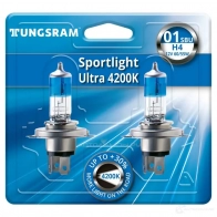 Лампа галогеновая H4 SPORTLIGHT ULTRA 60/55 Вт 12 В TUNGSRAM 50440SBUBL2 M 7YY0 1439693342