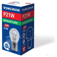Лампа P21W 21 Вт 24 В TUNGSRAM 1439693439 1060HDB1 Z 74FU