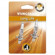 Лампа галогеновая H1 LONGLIFE 55 Вт 12 В TUNGSRAM I8N BC 50310LUBL2 1439693507
