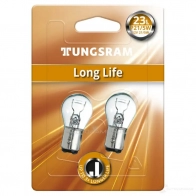 Лампа P21/5W LONGLIFE 21/5 Вт 12 В TUNGSRAM 1077LBL2 L9ES 30 1439693514