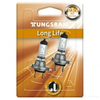 Лампа галогеновая H7 LONGLIFE 55 Вт 12 В TUNGSRAM 2UR 12T 1439693519 58520LUBL2