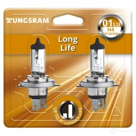 Лампа галогеновая H4 LONGLIFE 60/55 Вт 12 В TUNGSRAM WXX LBJ 1439693522 50440LUBL2