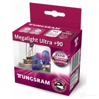 Лампа галогеновая H4 MEGALIGHT ULTRA +90% 60/55 Вт 12 В TUNGSRAM 50440SXUKIT O FR2JHQ 1439693578