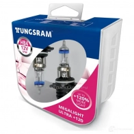 Лампа галогеновая HB4 MEGALIGHT ULTRA +120% 51 Вт 12 В TUNGSRAM T 83EL 1439693591 9006SNUPB2