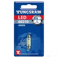 Лампа светодиодная C5W 0.5 Вт 12 В 4000K TUNGSRAM 1439693654 61N KCX 60210BL1