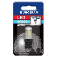 Лампа светодиодная W21W 21 Вт 12 В 4000K TUNGSRAM 60690BL1 C2J 1X6U 1439693664