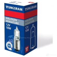 Лампа галогеновая H1 10 Вт 12 В TUNGSRAM 8JX2L 79 1439693735 58560B1