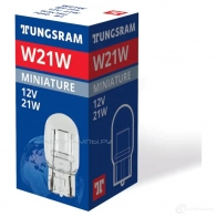 Лампа W21W 21 Вт 12 В TUNGSRAM 1439693736 7440B1 Q9CNHR E