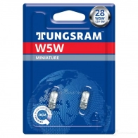 Лампа W5W 5 Вт 12 В TUNGSRAM TV 13CM 501BL2 1439693740