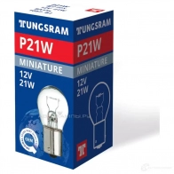 Лампа P21W 21 Вт 12 В TUNGSRAM Y89D 6J 1057B1 1439693753