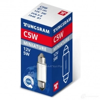 Лампа C5W 5 Вт 12 В TUNGSRAM EAWT9 G 1439693771 7546B1