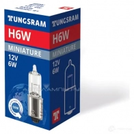 Лампа накаливания H6W 6 Вт 12 В TUNGSRAM 1439693775 52830 RM 8ZX07