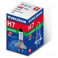 Лампа галогеновая H7 70 Вт 24 В TUNGSRAM 47WTLA T 1439693852 58521UB1
