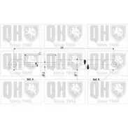 Амортизатор багажника, упор задней двери QUINTON HAZELL QTS840117 RSQ532H 689193 4ODW A