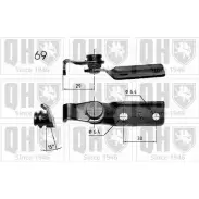 Амортизатор багажника, упор задней двери QUINTON HAZELL KIEVD QTS840200 G DGUH 689253