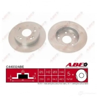 Тормозной диск ABE TMX XZA c44005abe 3340371 - Изображение 3