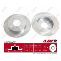 Тормозной диск ABE M 309R 5900427203068 C41028ABE 3340293 - Изображение 3