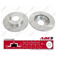 Тормозной диск ABE YS0Z KHV c35047abe 5900427197923 3339775 - Изображение 2