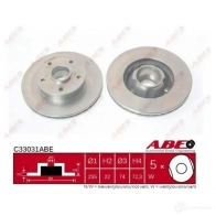 Тормозной диск ABE 3339672 6Q1 N4 C33031ABE - Изображение 1