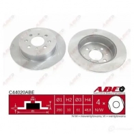 Тормозной диск ABE 87XY Y c4b042abe 3340489 - Изображение 2
