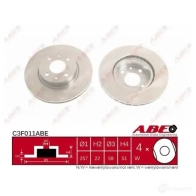 Тормозной диск ABE 3339936 C3F011ABE 5900427199569 6 7OSV3E - Изображение 1