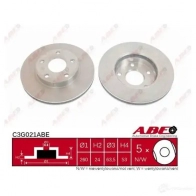 Тормозной диск ABE 3339962 C3G021ABE 5900427199828 3VSJ 3Z - Изображение 1