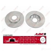 Тормозной диск ABE 2Y 23E 3339699 c33079abe - Изображение 2