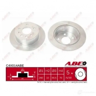 Тормозной диск ABE 5900427206939 C4X014ABE Saab 9-5 (YS3E) 1 Универсал 2.3 Turbo 305 л.с. 2003 – 2005 KG70 6M