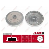 Тормозной барабан ABE K8P2 L 5900427216310 C63003ABE 3341256 - Изображение 3