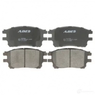Тормозные колодки дисковые, комплект ABE 5900427185531 C12089ABE 5 F6JLF 3338581 - Изображение 2