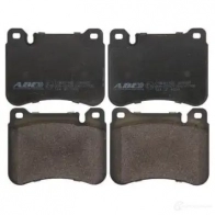 Тормозные колодки дисковые, комплект ABE 5900427189478 C1M061ABE R4NZ 8 Mercedes C-Class (S203) 2 Универсал 1.8 C 180 Kompressor (2046) 143 л.с. 2002 – 2007