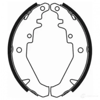 Тормозные колодки ABE RN 2M4PO 3338358 C0F014ABE 5900427183230 - Изображение 3