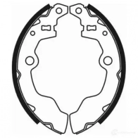 Тормозные колодки ABE C08008ABE 5900427182806 3338317 9I O0ZU5 - Изображение 2