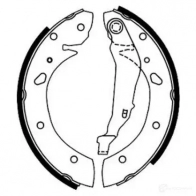 Тормозные колодки ABE C02060ABE 4CJP1O X 3338238 5900427182035 - Изображение 2