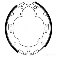 Тормозные колодки ABE 3338236 3FLI AG C02058ABE 5900427182011 - Изображение 2