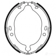 Барабанные колодки ABE O 7R1V CRG000ABE 5900427378858 3343510 - Изображение 3