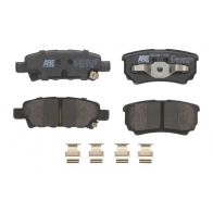 Тормозные колодки дисковые, комплект ABE UOZ 3T C25012ABE-P Mitsubishi Lancer 9 (CS) 2001 – 2007