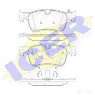 Тормозные колодки, комплект ICER Citroen C4 Grand Picasso 2 (H, EMP2) Минивэн 1.6 THP 165 165 л.с. 2014 – наст. время 182158 258 36 25837
