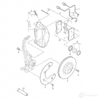 Тормозные колодки, комплект ICER 2564 3 1509429 182112 D1663-8891 - Изображение 3