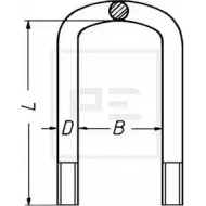 Стремянка рессоры PE AUTOMOTIVE 045.023-00A 4M3J8QJ HH KBR5K 727352