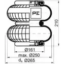 Пневмобаллон PE AUTOMOTIVE 084.127-71A FXFQK 729617 FD 200-19- 1/4 M10