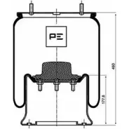Кожух пневматической рессоры