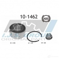 Подшипник ступицы колеса IJS GROUP Renault Megane (BZ) 3 Хэтчбек 2.0 dCi 163 л.с. 2012 – 2024 S H48N 9435398508035 10-1462