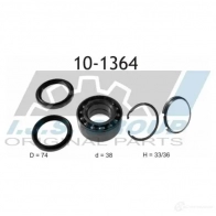 Подшипник ступицы колеса IJS GROUP 2LKTE G 10-1364 Toyota Celica (T200) 6 1993 – 1999 9435398507052