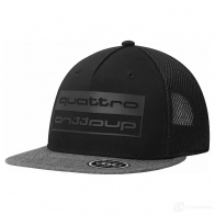 Бейсболка quattro, черная VAG F LRYPB 1438170417 3131900600