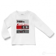 Детская рубашка с длинным рукавом Audi Sport VAG 1438170674 2 CPL2 3201900706
